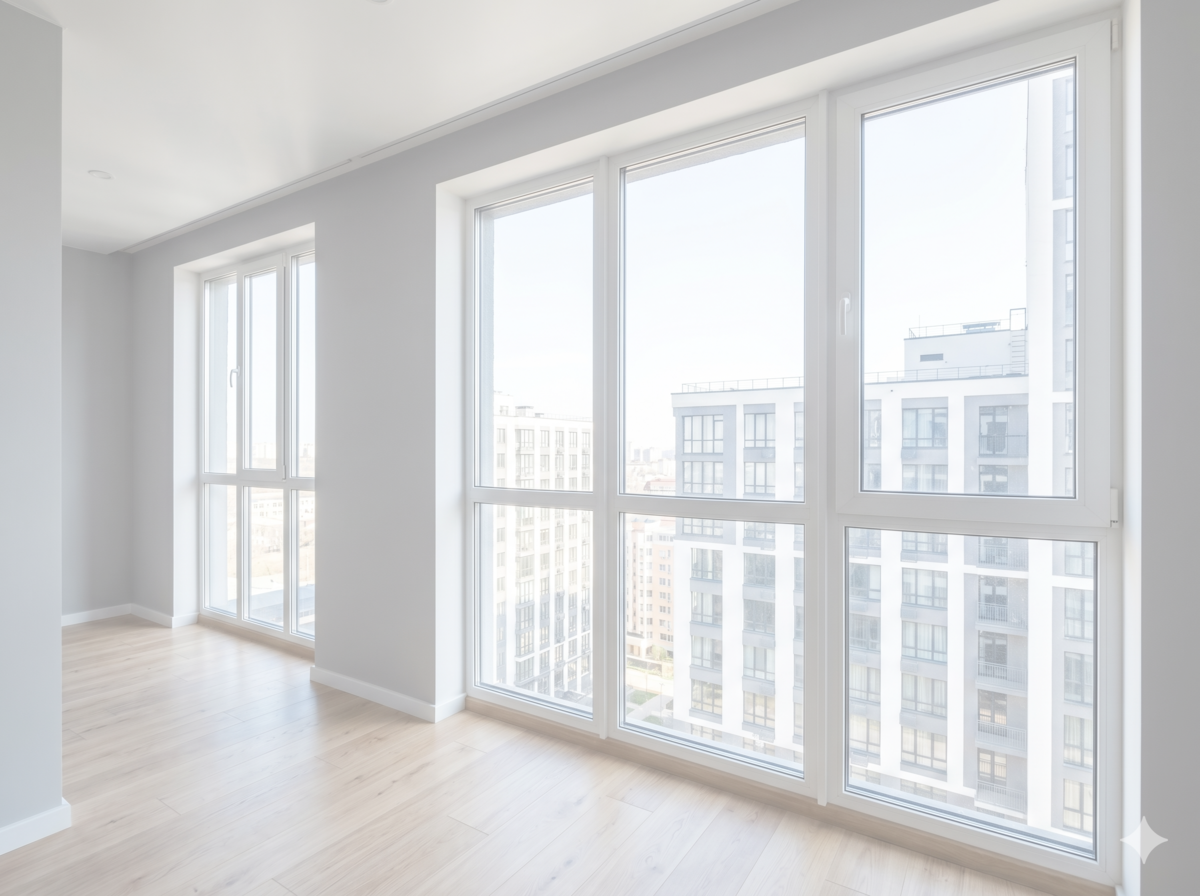 Встановлення металопластикових вікон у квартирі